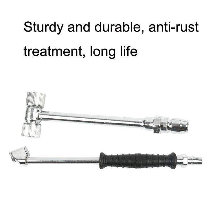 Car Tire Double-Ended Air Nozzle, Specification: Tobacco Bag With Gaselet - Other Tools by PMC TechLife | Online Shopping South Africa | PMC TechLife | Buy Now Pay Later Mobicred