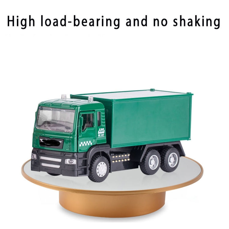 25cm USB Power Rotating Display Stand Video Shooting Props Turntable(White Mirror) -  by PMC TechLife | Online Shopping South Africa | PMC TechLife | Buy Now Pay Later Mobicred