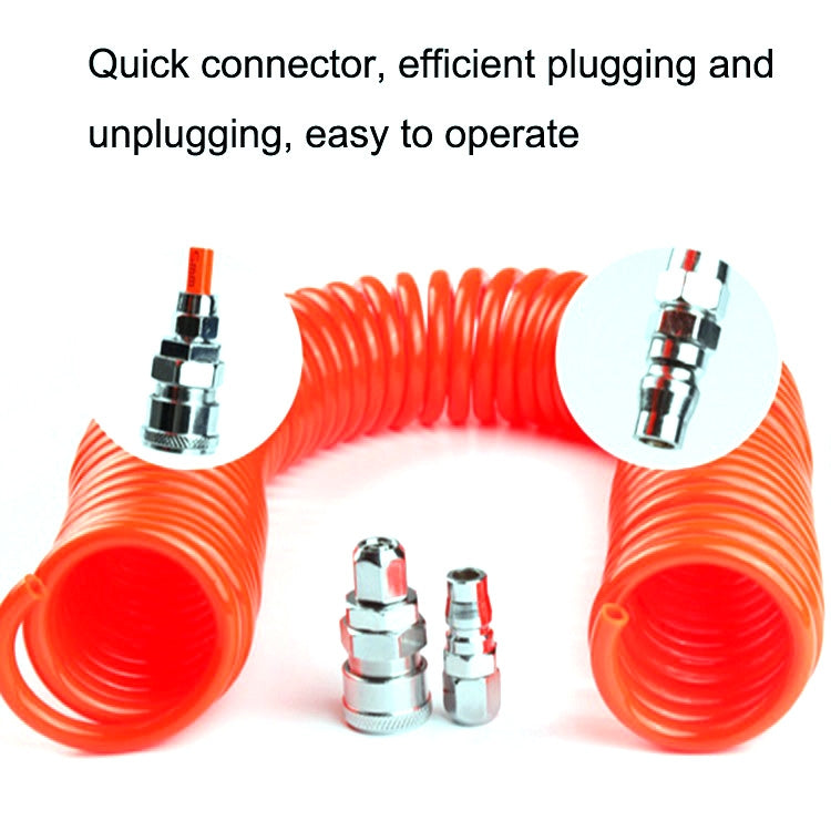 2 PCS Telescopic Plastic High Pressure Air Pump Hose, Length: 9m - Air Intake System by PMC TechLife | Online Shopping South Africa | PMC TechLife | Buy Now Pay Later Mobicred