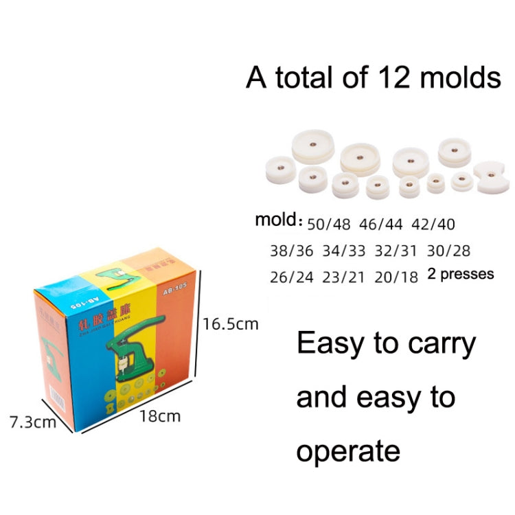 Watch Desktop Capping Machine with 12 Moulds(Green Heavy Pressure) - free shipping - PMC TechLife - Order now!