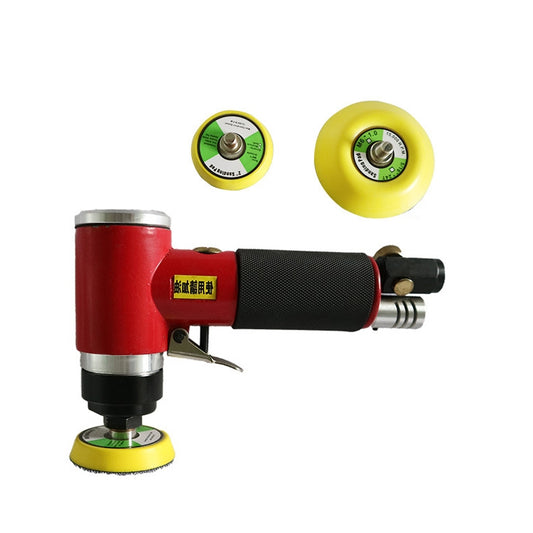 Pneumatic Polishing Machine Sandpaper Machine Car Waxing Machine(Red With 2 inch 3 inch Pallet) - Polishing Machine & Accessories by PMC Jewellery | Online Shopping South Africa | PMC Jewellery | Buy Now Pay Later Mobicred