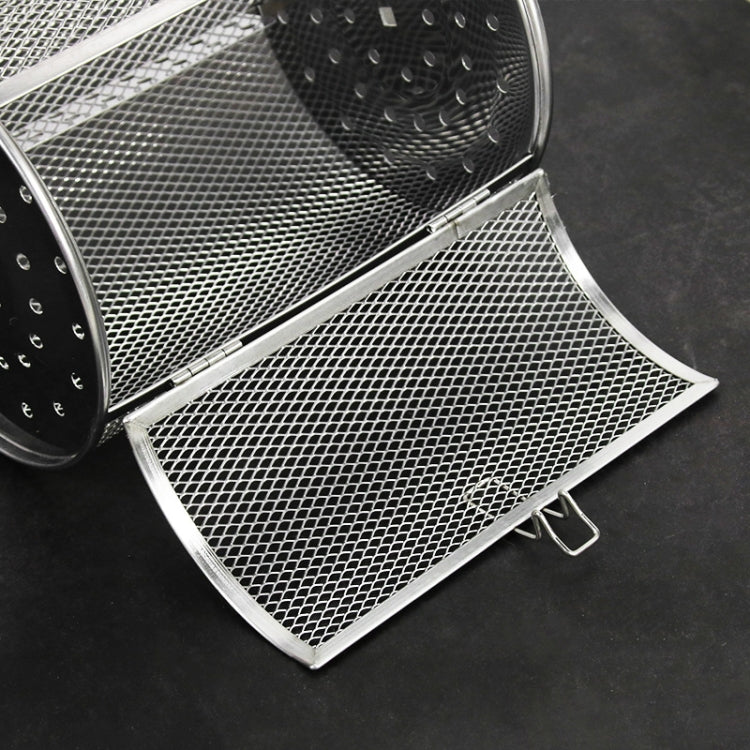 C Type 12 x 23cm Stainless Steel Roasting Cage Oven Peanut Chestnut Cage - free shipping - PMC TechLife - Order now!