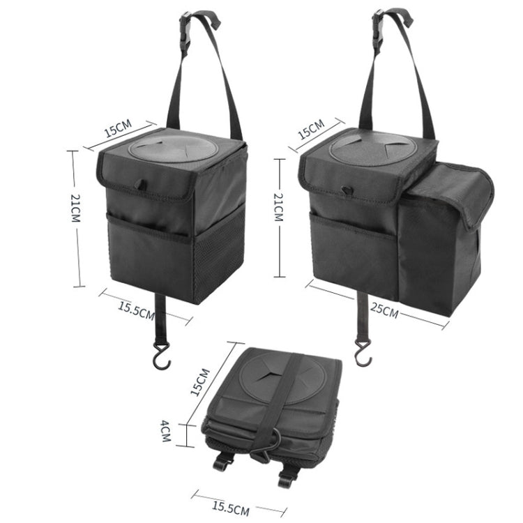 SN720 Car Multifunctional Trash Can Hanging Foldable Storage Bag, Style: Trash Can - Stowing Tidying by PMC TechLife | Online Shopping South Africa | PMC TechLife | Buy Now Pay Later Mobicred