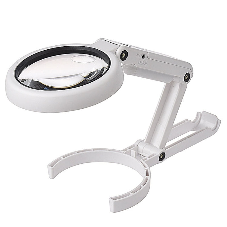 5X / 11X USB Charging LED Light Handheld Magnifier(FS 75RC) - Hand Held Style by PMC TechLife | Online Shopping South Africa | PMC TechLife | Buy Now Pay Later Mobicred