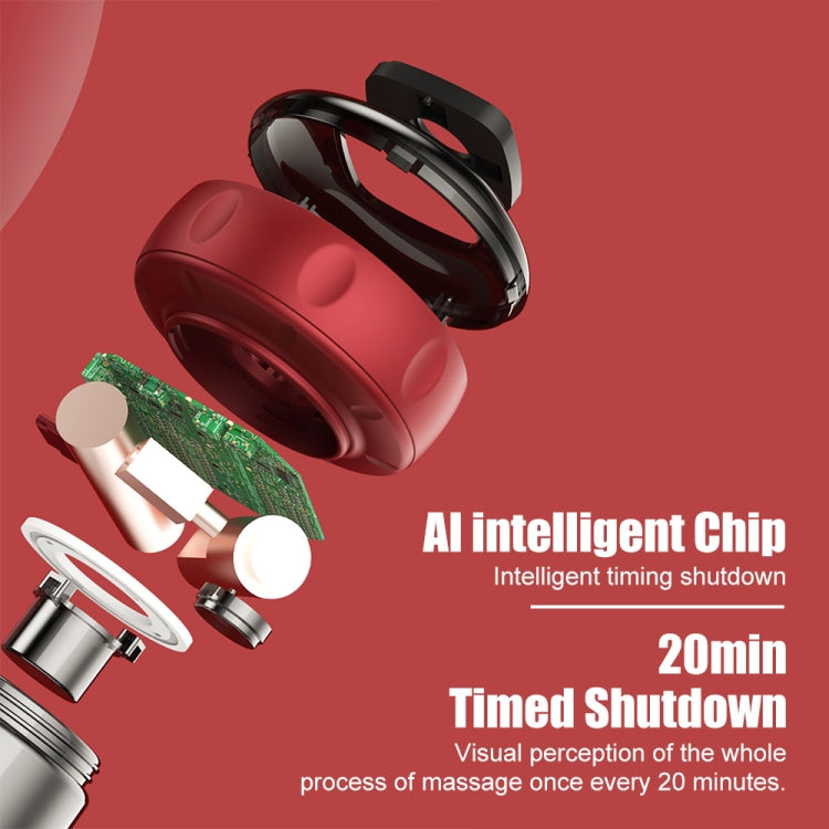 12-speed Charging Electric Cupping Massage Device(Red Wine) - free shipping - PMC TechLife - Order now!