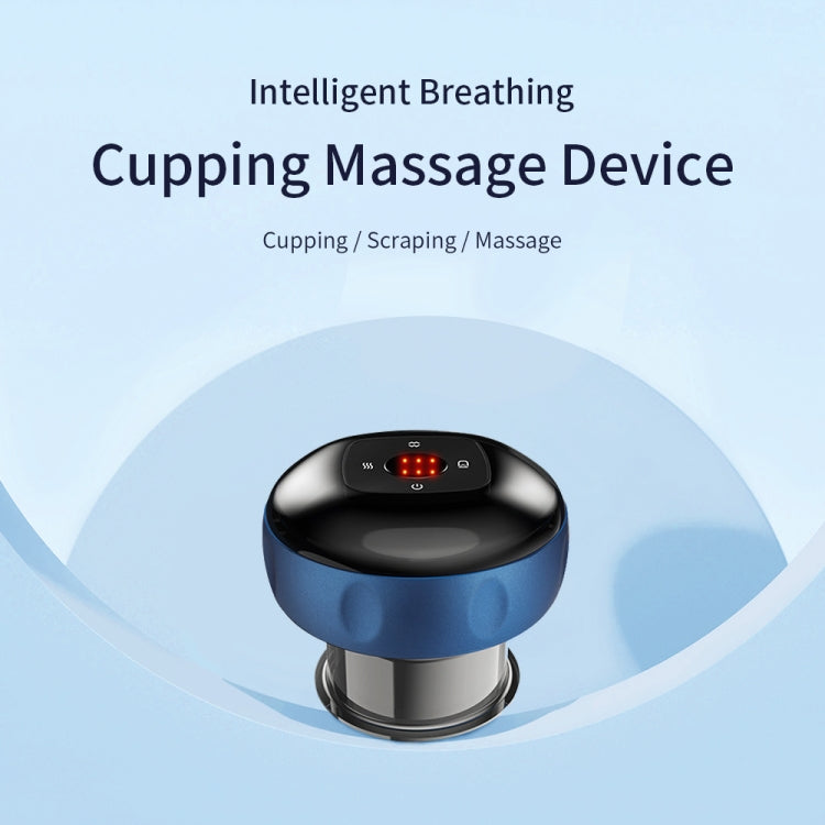 6-speed Charging Electric Cupping Massage Device(Blue) - free shipping - PMC TechLife - Order now!