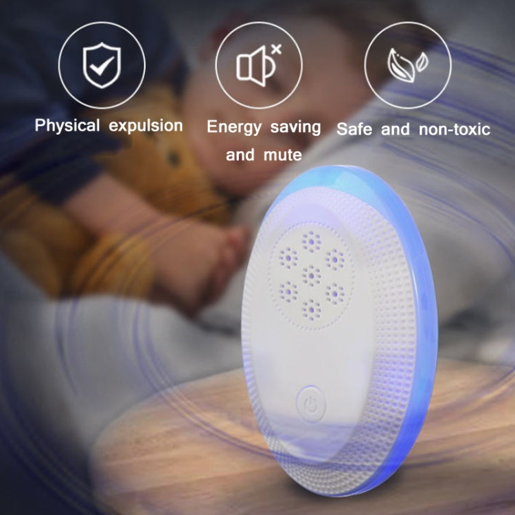 Ultrasonic Mosquito Rat Repellent Night Light, Specification: US Plug(Gemstone Blue) - Repellents by PMC Jewellery | Online Shopping South Africa | PMC Jewellery | Buy Now Pay Later Mobicred