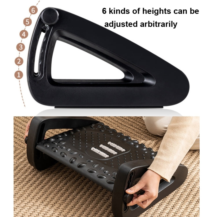 Office Computer Set Up Foot Stool Foot Massage Pedal(Black) - free shipping - PMC TechLife - Order now!