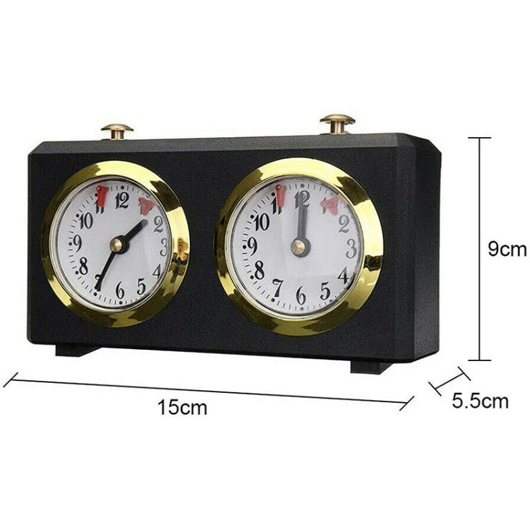 DT05ah Mechanical International Chess Clock(Black) - Alarm Clocks by PMc TechLife | Online Shopping South Africa | PMc TechLife | Buy Now Pay Later Mobicred