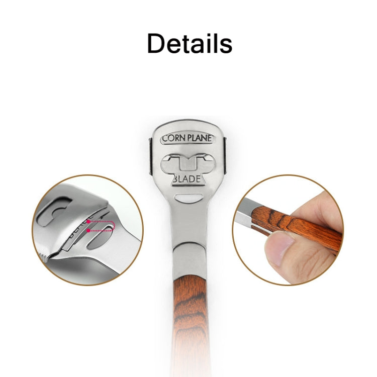 Pedicure Knife For Dead Skin Calluses Tool Set, Specification: Colorful Wooden Iron Box - Grinding Tools & Accessories by PMC TechLife | Online Shopping South Africa | PMC TechLife