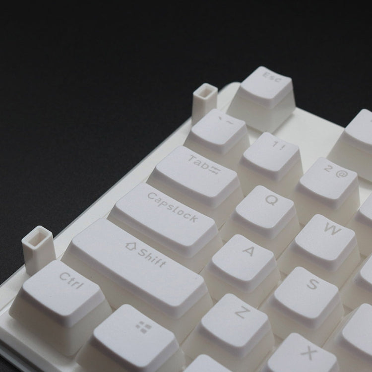 Pudding Double-layer Two-color 108-key Mechanical Translucent Keycap(Red) - Silicone / Sticker by PMC TechLife | Online Shopping South Africa | PMC TechLife | Buy Now Pay Later Mobicred