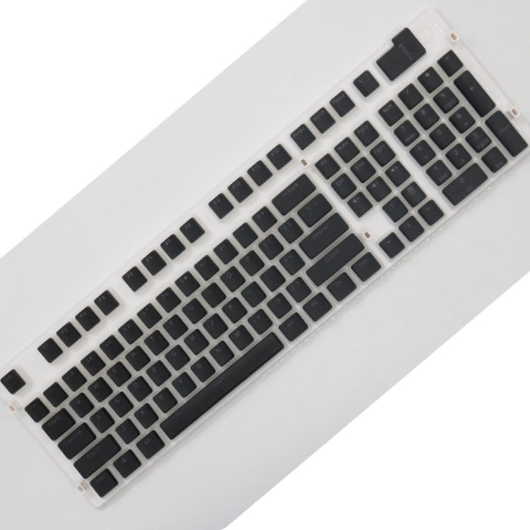 Pudding Double-layer Two-color 108-key Mechanical Translucent Keycap(White) - Silicone / Sticker by PMC TechLife | Online Shopping South Africa | PMC TechLife