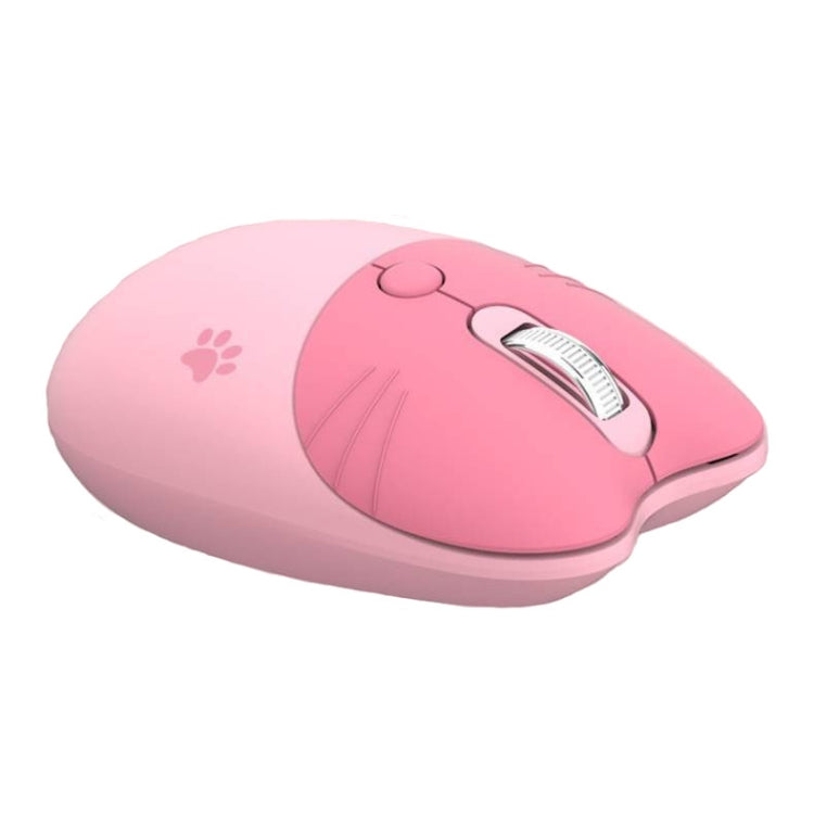 M3 3 Keys Cute Silent Laptop Wireless Mouse, Spec: Wireless Version (Vitality Pink) - Wireless Mice by PMC Jewellery | Online Shopping South Africa | PMC Jewellery | Buy Now Pay Later Mobicred