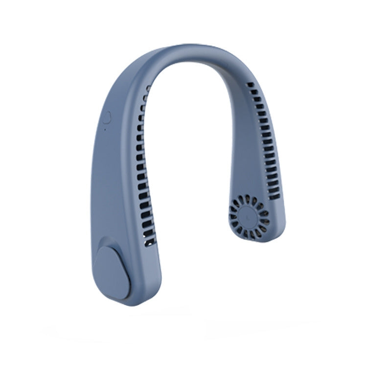 F2 USB Outdoor Portable Hanging Neck Fan(Blue) - Electric Fans by PMC TechLife | Online Shopping South Africa | PMC TechLife | Buy Now Pay Later Mobicred