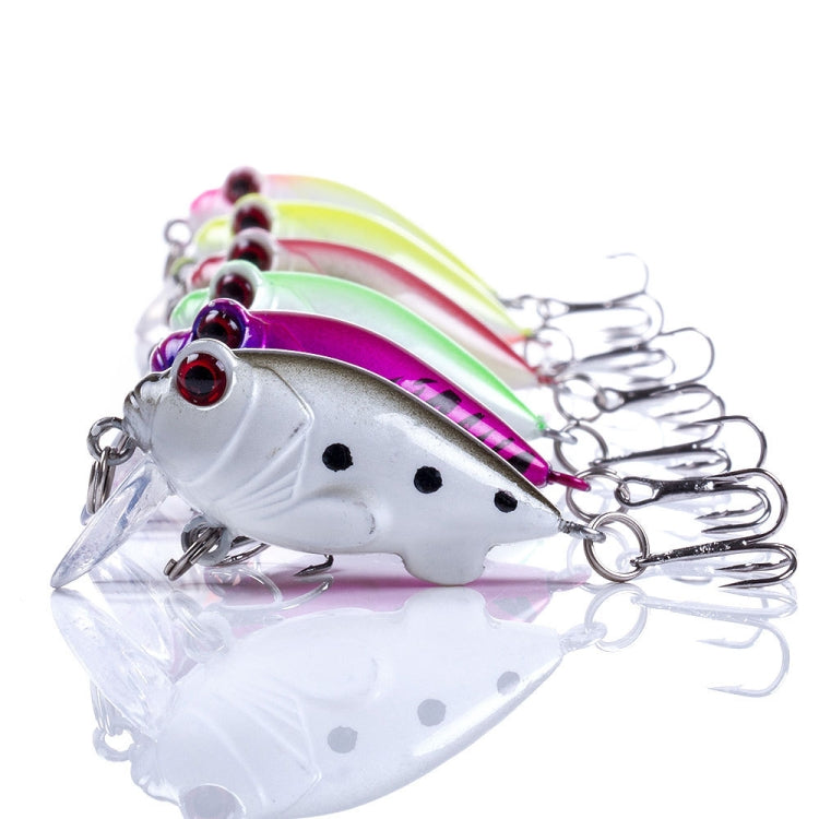 4 PCS HENGJIA CB051 4cm / 5.2g Small Fat Lure Bait(5) - Fishing Lures by HENGJIA | Online Shopping South Africa | PMC TechLife | Buy Now Pay Later Mobicred
