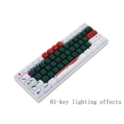 Dye Sublimation Heat Transfer Keycaps For Mechanical Keyboard(Cherry Blossom) - Silicone / Sticker by PMC Jewellery | Online Shopping South Africa | PMC Jewellery