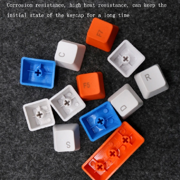 Mechanical Keyboard 108 Key PBT Keycap(Side Letter) - Silicone / Sticker by PMC Jewellery | Online Shopping South Africa | PMC Jewellery | Buy Now Pay Later Mobicred