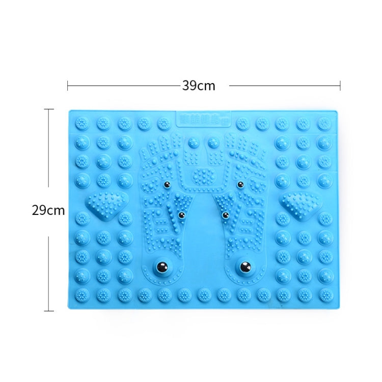 Fitness Toe Pressing Board Foot Magnetic Therapy Massage Pad(Blue) - free shipping - PMC TechLife - Order now!