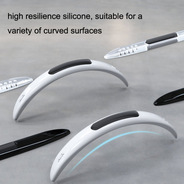 4 PCS Car Door Anti-Static Silicone Airbag Anti-Collision Strip, Colour: Black - Anti Collision Sticker by PMC TechLife | Online Shopping South Africa | PMC TechLife | Buy Now Pay Later Mobicred
