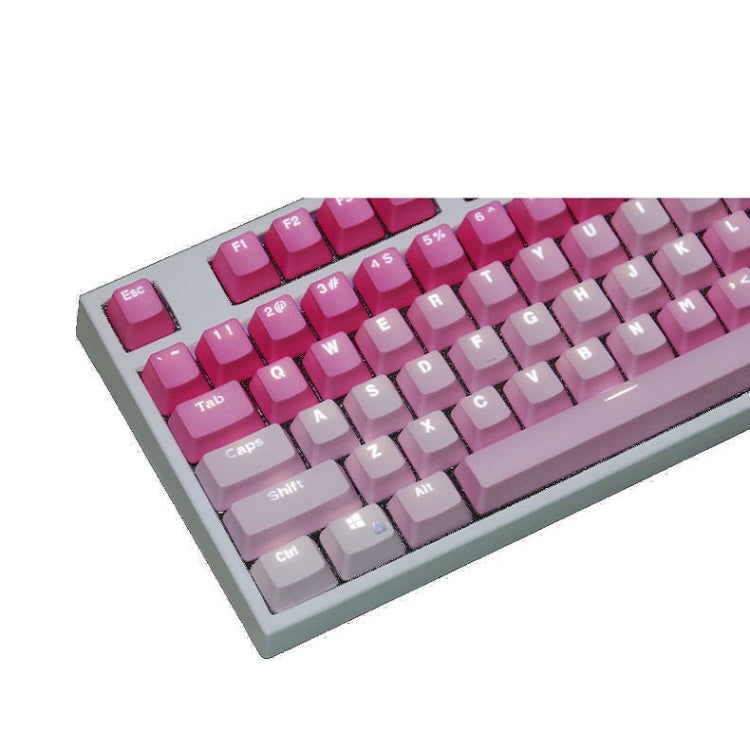 104 Keys Light-transmitting Dip-dyed Keycaps(Valentine's Day) - Other by PMC Jewellery | Online Shopping South Africa | PMC Jewellery | Buy Now Pay Later Mobicred