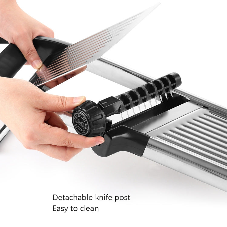 C320S Stainless Steel Sliced Vegetable Grater Potato Wire Slicer - Cutter & Peeler by PMC TechLife | Online Shopping South Africa | PMC TechLife | Buy Now Pay Later Mobicred