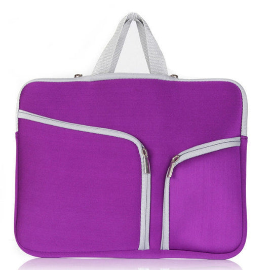 T228 Diving Material Computer Bag Multi-pocket Laptop Liner Bag, Size: 17 Inch(Purple) - 15.6 - 17 inch by PMC Jewellery | Online Shopping South Africa | PMC Jewellery | Buy Now Pay Later Mobicred