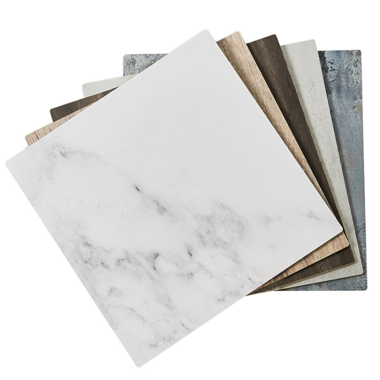 40x40cm PVC Photo Background Board(Dark Wood Grain) - Wood Floor by PMC TechLife | Online Shopping South Africa | PMC TechLife | Buy Now Pay Later Mobicred