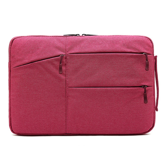 Zipper Type Polyester Business Laptop Liner Bag, Size: 11.6 Inch(Rose Red) - 10 - 11 inch by PMC Jewellery | Online Shopping South Africa | PMC Jewellery | Buy Now Pay Later Mobicred