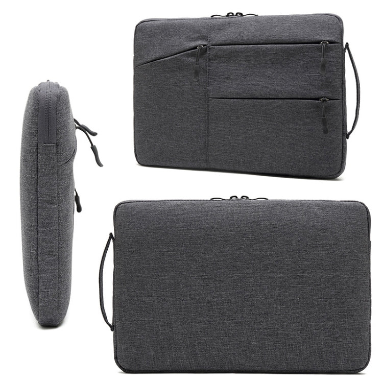 Zipper Type Polyester Business Laptop Liner Bag, Size: 11.6 Inch(Dark Gray) - 10 - 11 inch by PMC TechLife | Online Shopping South Africa | PMC TechLife | Buy Now Pay Later Mobicred