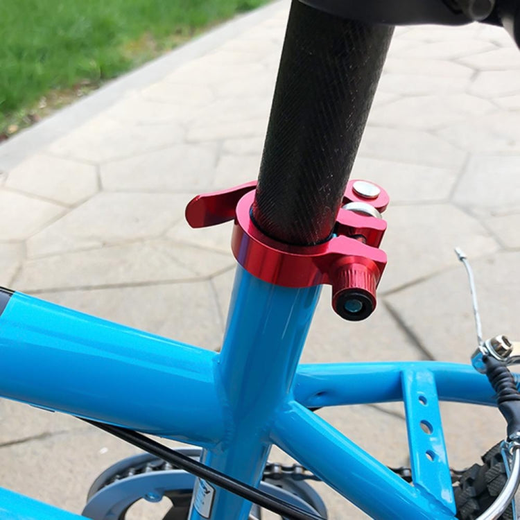 5 PCS Bicycle Accessories Quick Release Clip Road Bike Seatpost Clamp, Size: 34.9mm(Black) - Pipe clamps by PMc TechLife | Online Shopping South Africa | PMc TechLife | Buy Now Pay Later Mobicred