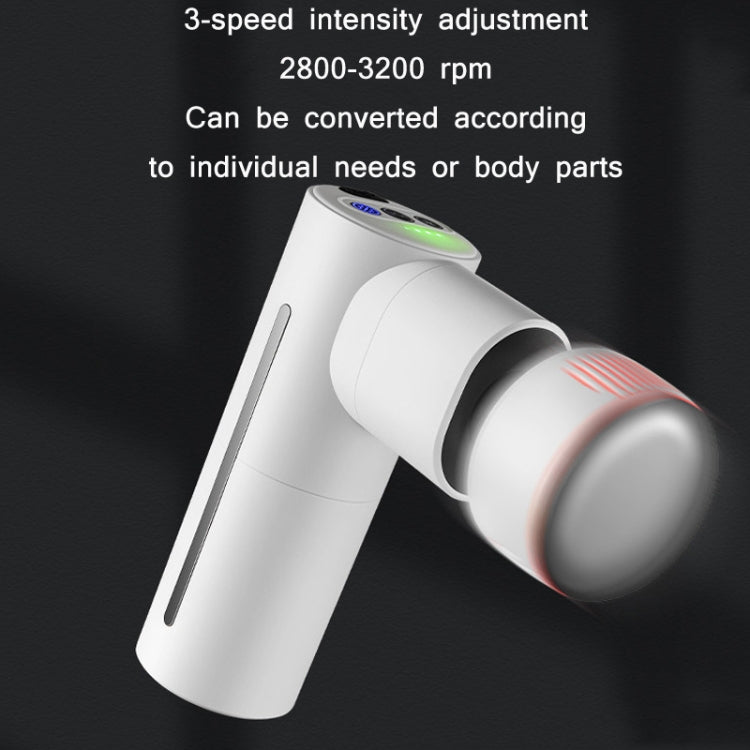 Cooling Hot Compress Fascia Muscle Relaxation Brushless Massager(Grinding White) - free shipping - PMC TechLife - Order now!