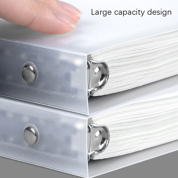 Transparent Matte PP Soft Shell Cover Hand Accountive Page, Style: A5 Horizontal Core - Notebooks by PMc TechLife | Online Shopping South Africa | PMc TechLife | Buy Now Pay Later Mobicred