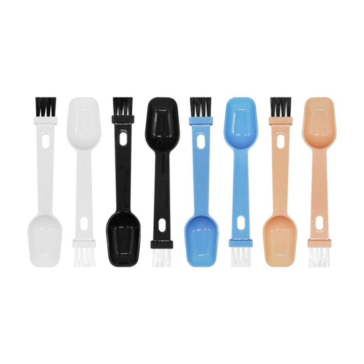 20 PCS Coffee Bean Grinder Spoon Grinder Cleaning Brush With Scale(Blue Handle White Hair) - free shipping - PMC TechLife - Order now!