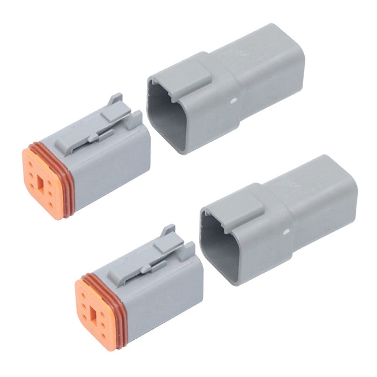 2 PCS DT04-6P / DT06-6S With Copper Car Waterproof Connector Conductive Connection Terminal - Booster Cable & Clip by PMC TechLife | Online Shopping South Africa | PMC TechLife | Buy Now Pay Later Mobicred