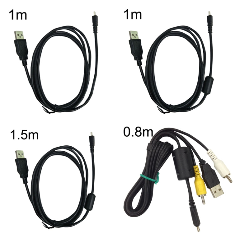 20 PCS 8Pin SLR Camera Cable USB Data Cable For Nikon UC-E6, Length: 1m With Magnetic Ring -  by PMC TechLife | Online Shopping South Africa | PMC TechLife | Buy Now Pay Later Mobicred