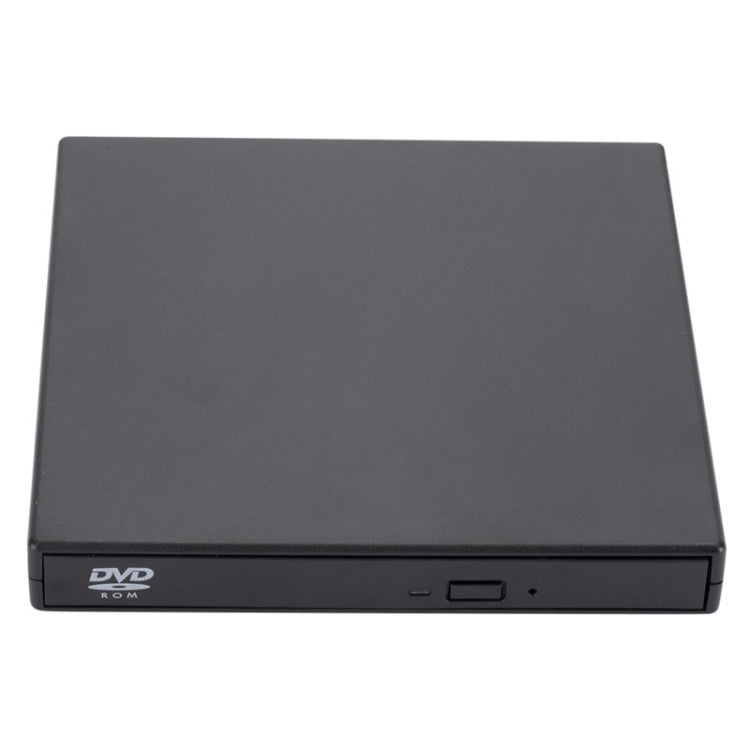 External USB2.0 DVD Optical Drive Notebook Desktop All-In-One CD Burner(Black) - Rewritable Drive by PMC TechLife | Online Shopping South Africa | PMC TechLife | Buy Now Pay Later Mobicred