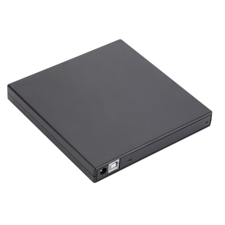 External USB2.0 DVD Optical Drive Notebook Desktop All-In-One CD Burner(Black) - Rewritable Drive by PMC TechLife | Online Shopping South Africa | PMC TechLife | Buy Now Pay Later Mobicred