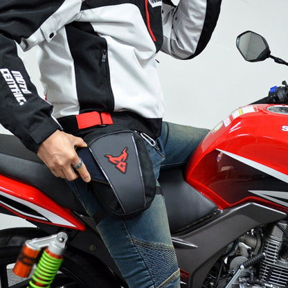 MOTOCENTRIC 11-MC-0105 Motorcycle Riding Leg Bag Waist Bag(Blue) - Bags & Luggages by MOTOCENTRIC | Online Shopping South Africa | PMC Jewellery | Buy Now Pay Later Mobicred