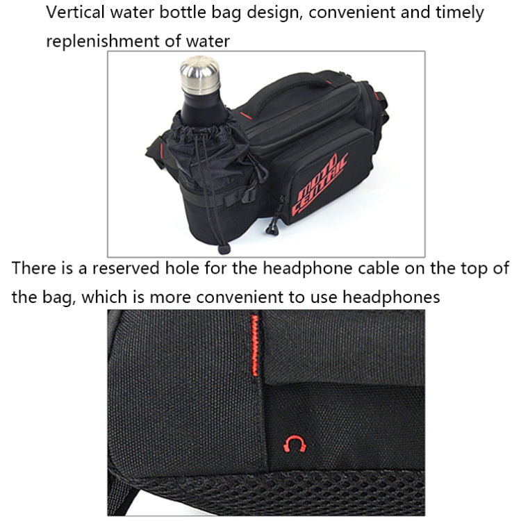 MOTOCENTRIC 11-MC-0112 Multifunctional Motorcycle Riding Messenger Waist Bag(Blue) - free shipping - PMC TechLife - Order now!
