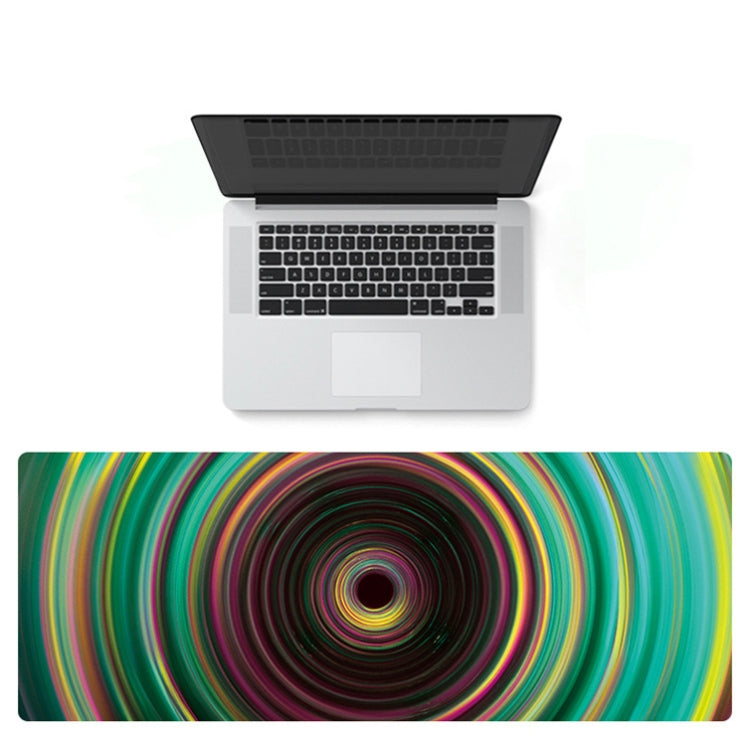 400x900x4mm Locked Large Desk Mouse Pad(7 Waves) - Mouse Pads by PMC TechLife | Online Shopping South Africa | PMC TechLife | Buy Now Pay Later Mobicred