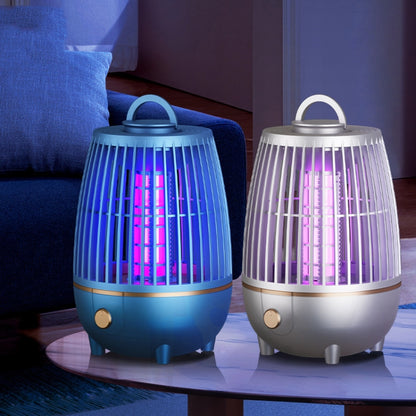 LED Mosquito Killer Lamp Home Photocatalyst USB Mushroom Mosquito Killer(Silver Gray) - Repellents by PMC Jewellery | Online Shopping South Africa | PMC Jewellery | Buy Now Pay Later Mobicred