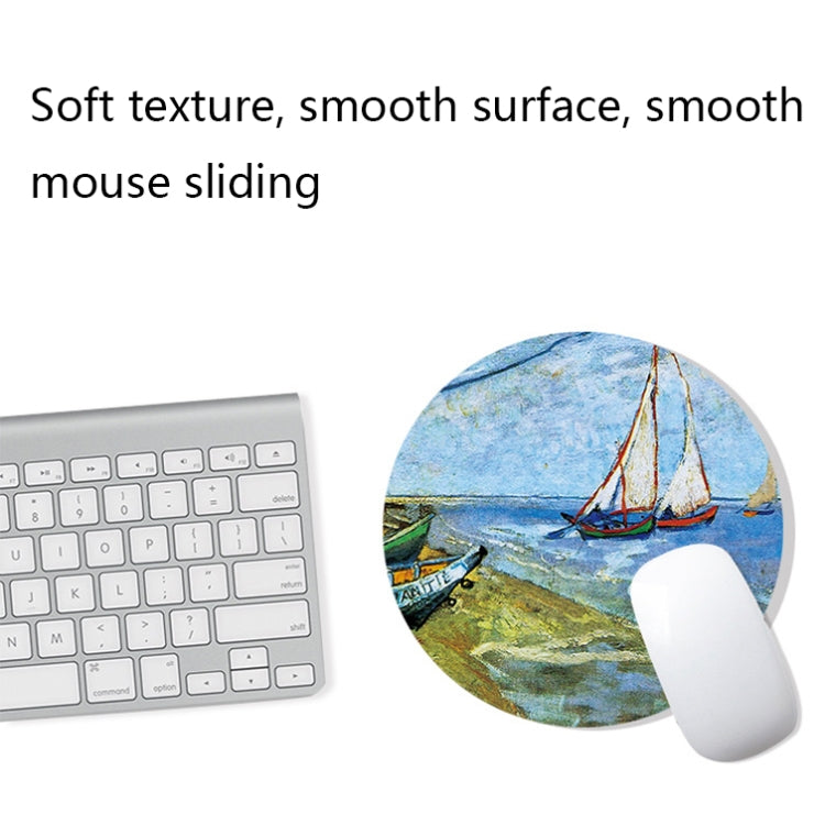 400x900x4mm Locked Am002 Large Oil Painting Desk Rubber Mouse Pad(Iris) - Mouse Pads by PMC TechLife | Online Shopping South Africa | PMC TechLife | Buy Now Pay Later Mobicred