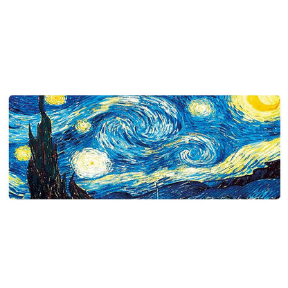 400x900x5mm Locked Am002 Large Oil Painting Desk Rubber Mouse Pad(Starry Sky) - Mouse Pads by PMC Jewellery | Online Shopping South Africa | PMC Jewellery | Buy Now Pay Later Mobicred