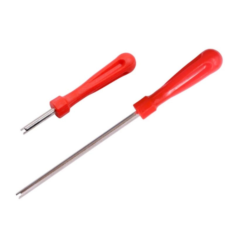 10 PCS Car Tire Electric Vehicle Valve Cap Bicycle Valve Core Switch, Style: Single Head Short - Hand Tool Sets by PMC TechLife | Online Shopping South Africa | PMC TechLife | Buy Now Pay Later Mobicred
