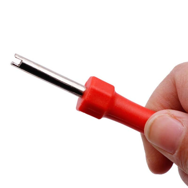 10 PCS Car Tire Electric Vehicle Valve Cap Bicycle Valve Core Switch, Style: Single Head Short - Hand Tool Sets by PMC TechLife | Online Shopping South Africa | PMC TechLife | Buy Now Pay Later Mobicred