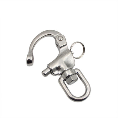 Yachting Sailing Stainless Steel Coil Type Rotary Spring Shackle, Specification: 128mm - Marine Accessories & Parts by PMC Jewellery | Online Shopping South Africa | PMC Jewellery | Buy Now Pay Later Mobicred