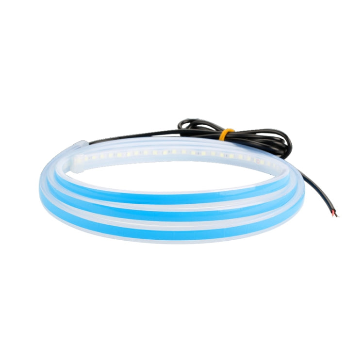Car LED Streamer Decorative Hood Atmosphere Lights, Style: Monochrome Blue Light(1.8m) - free shipping - PMC TechLife - Order now!