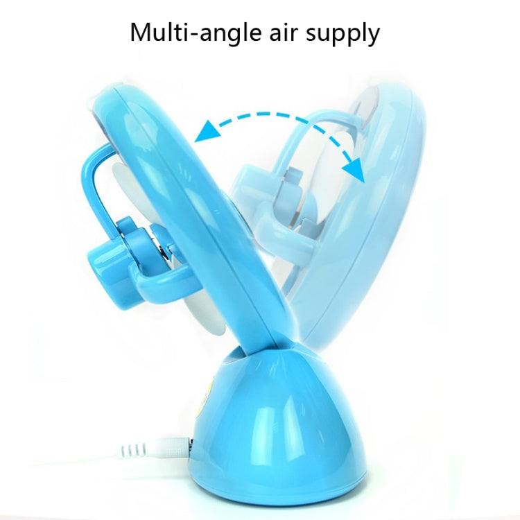 Mini USB Rechargeable Spray Fan Student Dormitory Office Desktop Mute Fan(Glossy Watermelon Red) - Electric Fans by PMC TechLife | Online Shopping South Africa | PMC TechLife | Buy Now Pay Later Mobicred