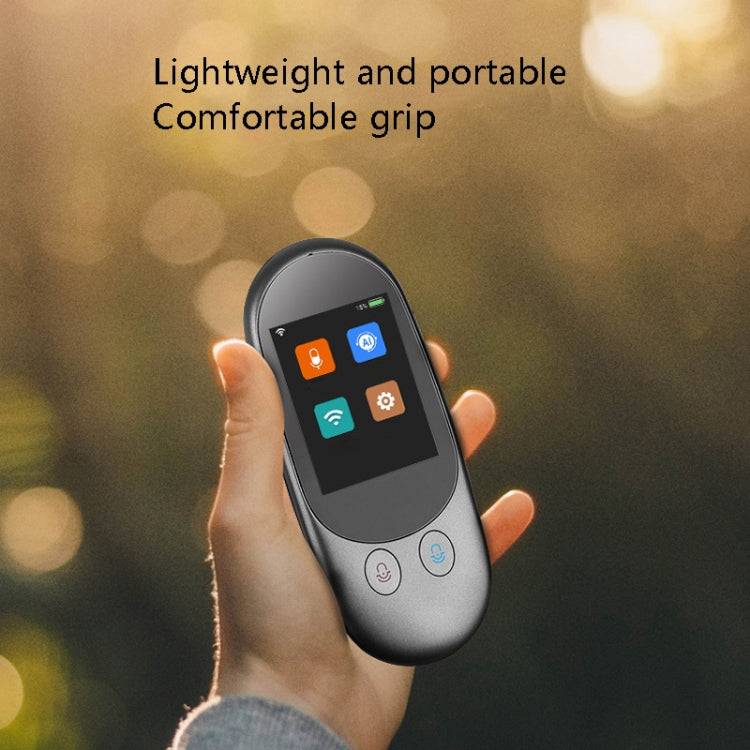 Travel Simultaneous Translator Scanning Recording Intelligent Voice Translator(Black) -  by PMC TechLife | Online Shopping South Africa | PMC TechLife | Buy Now Pay Later Mobicred