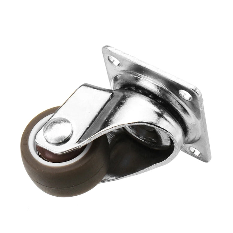 Folding Table Drying Rack Flat Bottom Movable Single Axis TPE Wheel, Model: 2 inch - Moving tools by PMC TechLife | Online Shopping South Africa | PMC TechLife